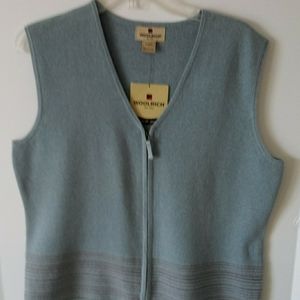 NWT Woolrich Chambray Rosalinda Vest Size …